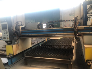 Ossitaglio 6000×2500 mm 2 cannelli spessore max 150 mm