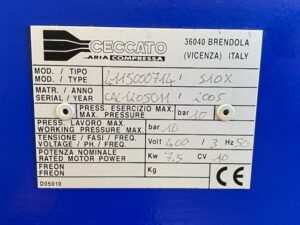 Compressore CECCATO FONOLIFE S 10 X