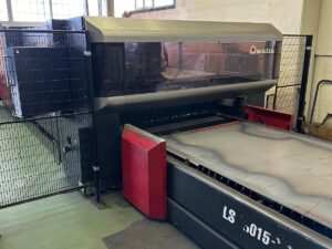 Taglio Laser a CO2 Amada mod LC 3015 XI NT – 1500×3000 mm Potenza 4000w