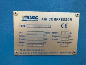 COMPRESSORE ABAC FORMULA I 37